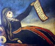 Niko Pirosmanashvili Reclining Woman oil on canvas
